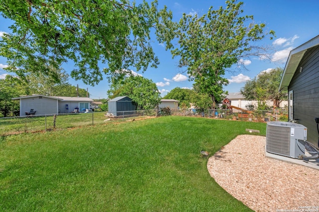 3006 Martin Luther King, San Antonio, TX 78220 - view of yard with cooling unit
