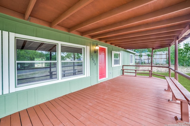 13635 Owl Tree, San Antonio, TX 78253 - view of wooden terrace