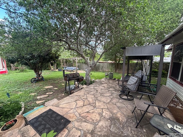 3802 Quiver, San Antonio, TX 78238 - view of patio with a gazebo