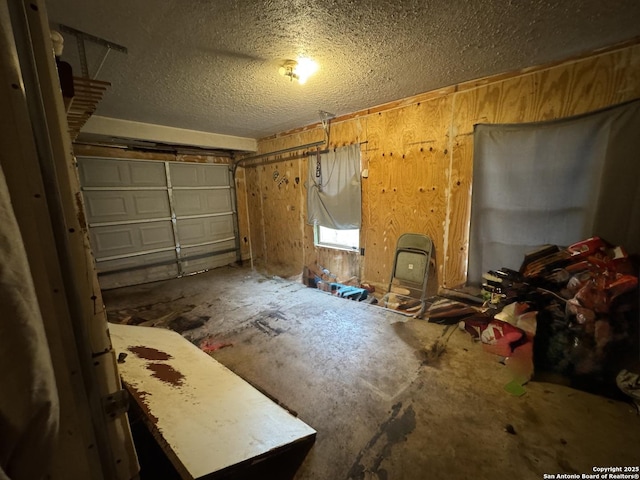 5039 Bayhead, San Antonio, TX 78220 - garage featuring wooden walls