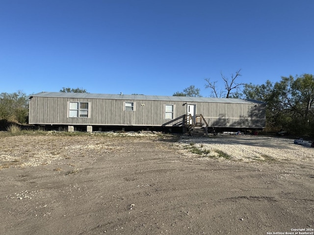view of manufactured / mobile home