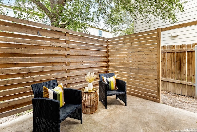 846 Barrel Pt, San Antonio, TX 78251 - view of patio / terrace with fence