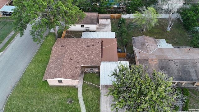 view of subject property