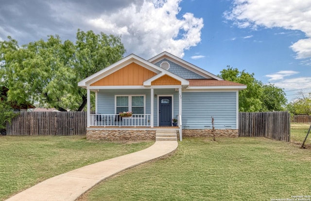 120 W Brazos, Uvalde, TX 78801 - view of front of home with a porch