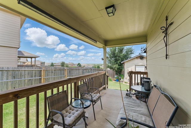 7303 Altair Loop, San Antonio, TX 78252 - view of balcony