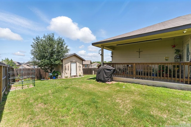 7303 Altair Loop, San Antonio, TX 78252 - view of yard featuring a shed and an outdoor structure