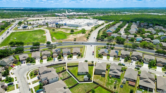 7303 Altair Loop, San Antonio, TX 78252 - aerial view of residential area