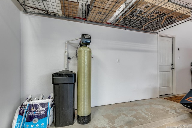 15342 Fort Marcy, San Antonio, TX 78245 - basement featuring a water softener system