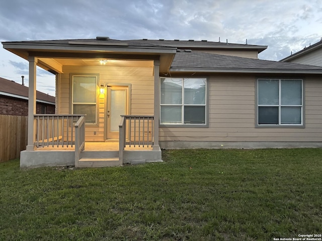 12131 Lantana Cv, San Antonio, TX 78253 - back of property with roof with shingles