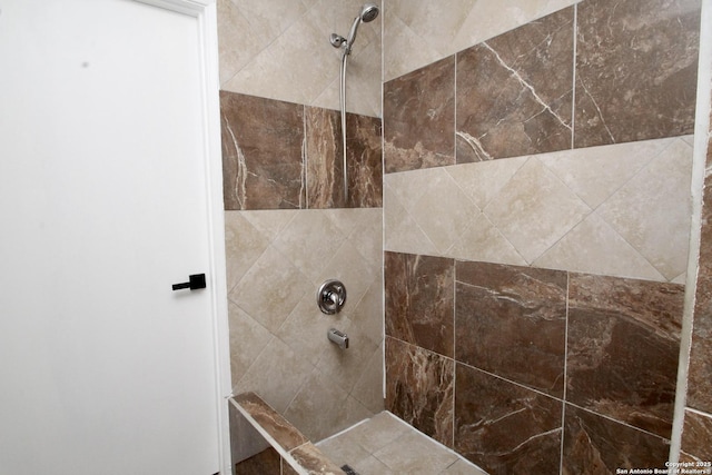 23127 Opportunity, Elmendorf, TX 78112 - full bathroom with tiled shower