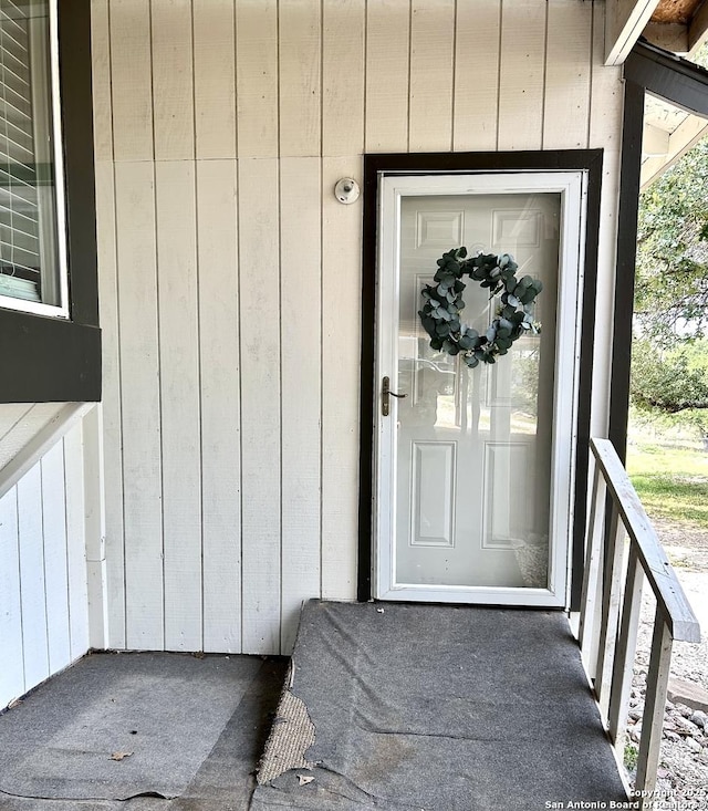 23127 Opportunity, Elmendorf, TX 78112 - view of doorway to property
