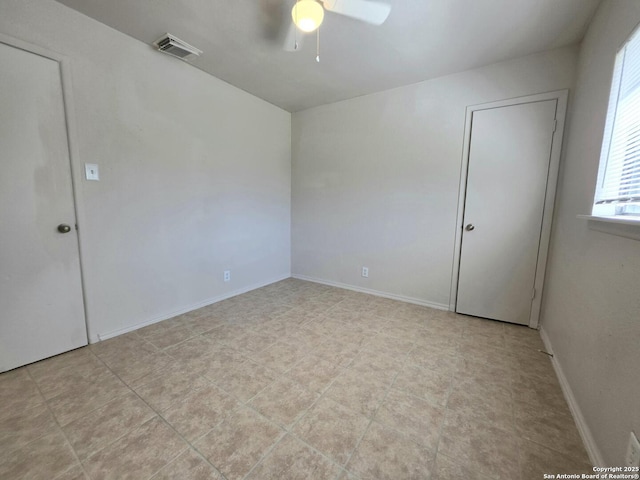 3123 Opal, San Antonio, TX 78245 - spare room featuring a ceiling fan