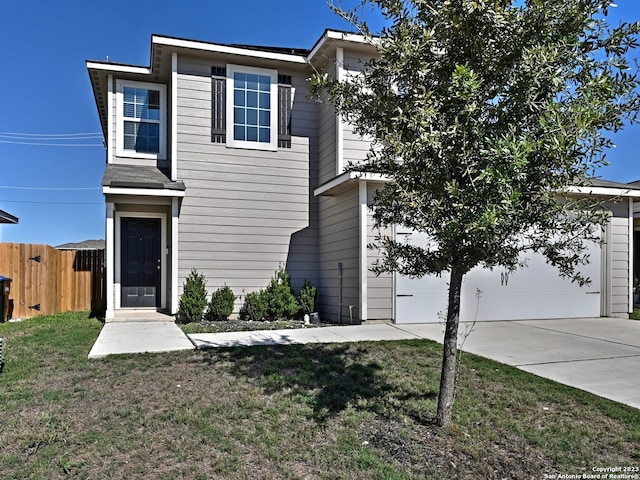 11719 Claudette St, San Antonio, TX 78252 - traditional-style house featuring concrete driveway