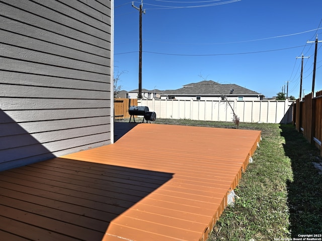 11719 Claudette St, San Antonio, TX 78252 - view of deck