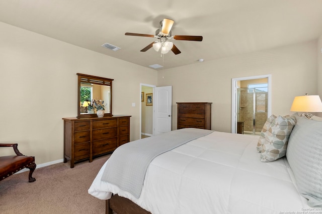 929 Cypress Ml, New Braunfels, TX 78130 - bedroom featuring carpet flooring, ceiling fan, and baseboards