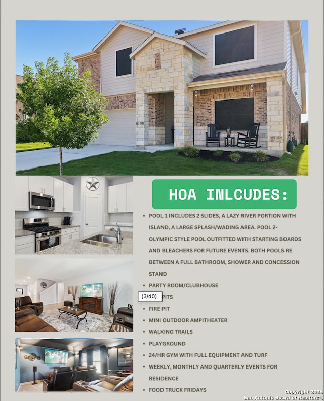 8911 Rancher Pl, Seguin, TX 78155 - view of a document with multiple images