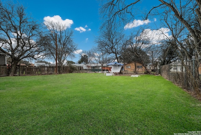 2902 Christian Dr, San Antonio, TX 78222 - view of yard