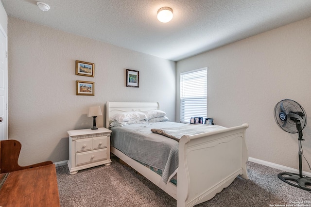 13627 Crossbow, San Antonio, TX 78253 - carpeted bedroom featuring baseboards and a textured ceiling