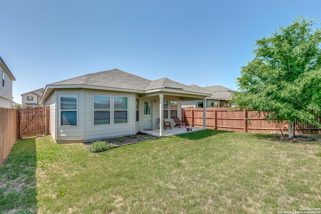 13627 Crossbow, San Antonio, TX 78253 - rear view of house with a patio area