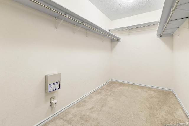 9206 Dancove Dr, San Antonio, TX 78250 - spacious closet featuring carpet flooring