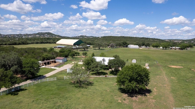 24935 Pecan Crk, San Antonio, TX 78255 - overview of rural landscape featuring agricultural land