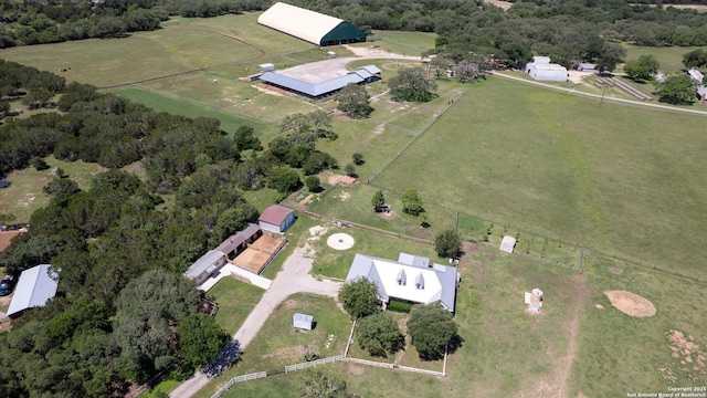 24935 Pecan Crk, San Antonio, TX 78255 - aerial overview of property's location with rural landscape