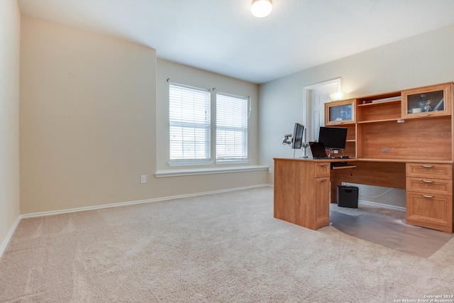414 Harvest Pt, Selma, TX 78154 - office area featuring light colored carpet and baseboards