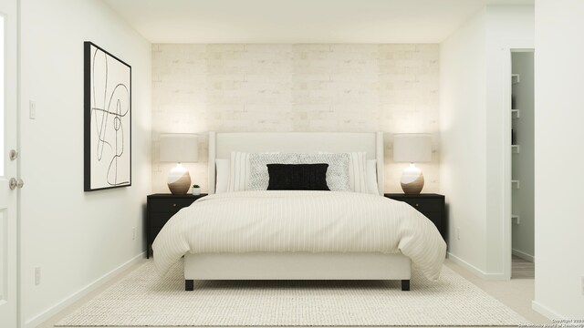3610 Glade Crk, San Antonio, TX 78245 - carpeted bedroom with baseboards