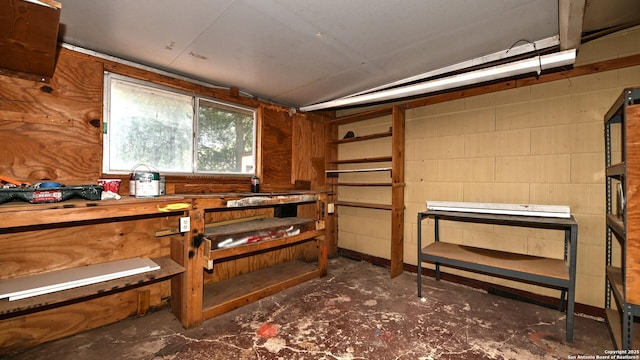 8526 Glen Breeze, San Antonio, TX 78239 - basement featuring concrete block wall