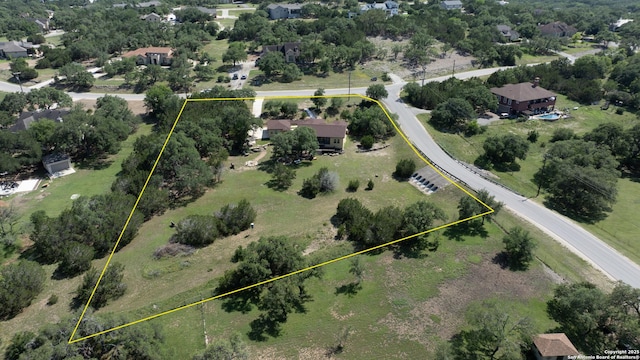 211 Comal Run, Bulverde, TX 78163 - aerial view of property's location with property boundaries highlighted