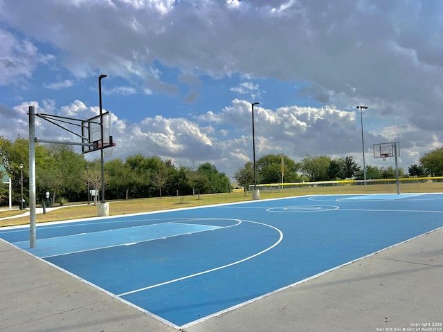 11715 Claudette St, San Antonio, TX 78252 - view of sport court with community basketball court