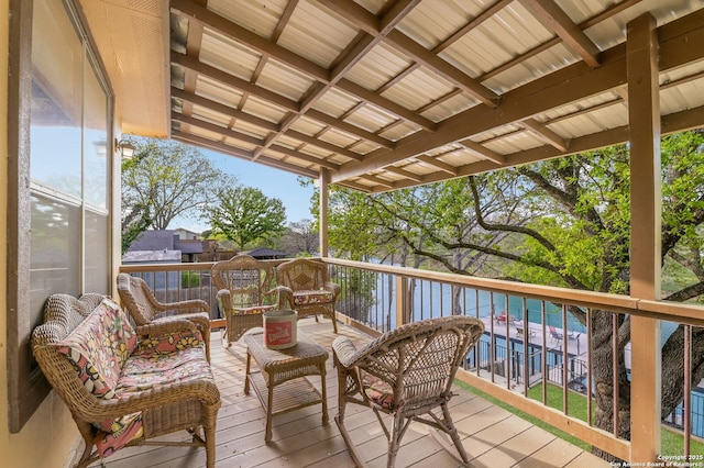 315 E Klein, New Braunfels, TX 78130 - deck featuring outdoor lounge area
