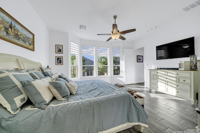 11109 Molly Run, San Antonio, TX 78254 - bedroom featuring a ceiling fan
