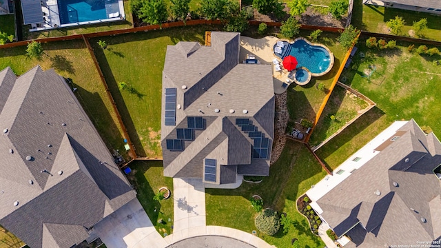 11109 Molly Run, San Antonio, TX 78254 - drone / aerial view of a pool
