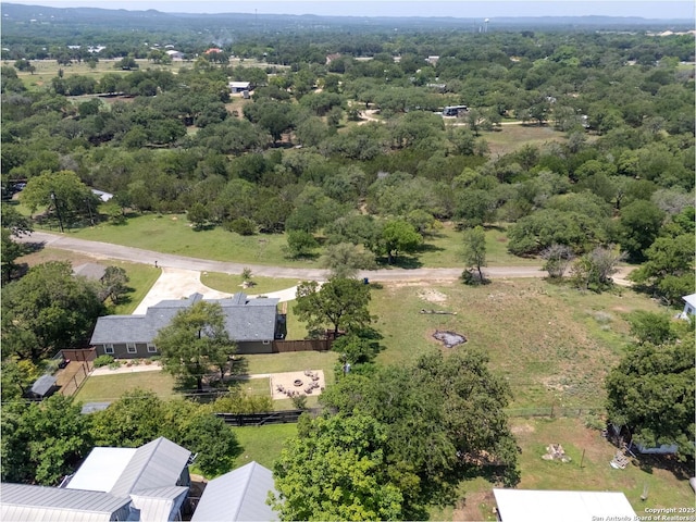 296 Cherokee Dr, Bandera, TX 78003 - aerial view