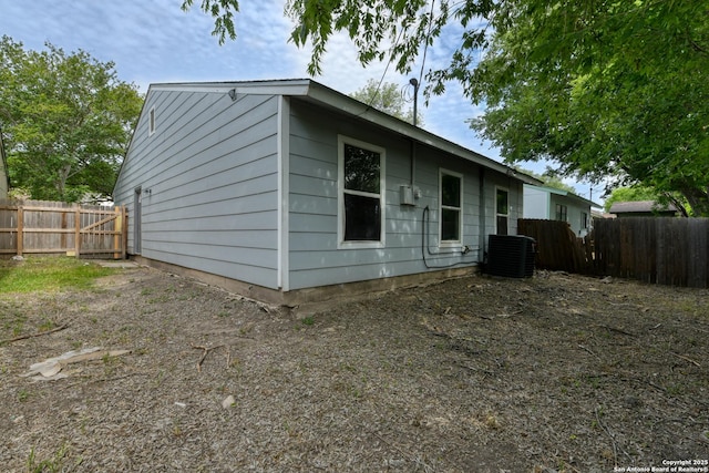 4342 Lehman Dr, Kirby, TX 78219 - view of home's exterior with central air condition unit