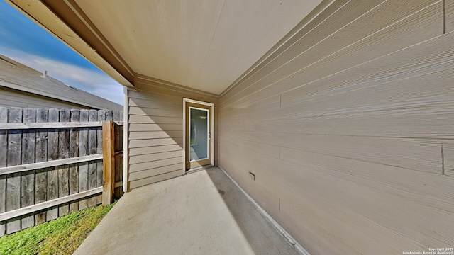 7918 Hanging, San Antonio, TX 78253 - view of patio / terrace with fence
