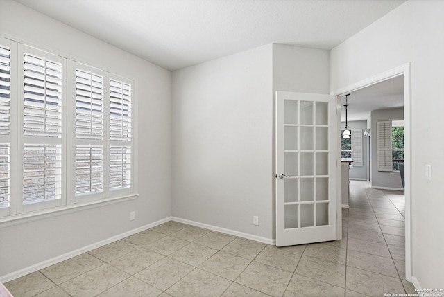 4602 Fort Boggy, San Antonio, TX 78253 - empty room with light tile patterned floors and baseboards