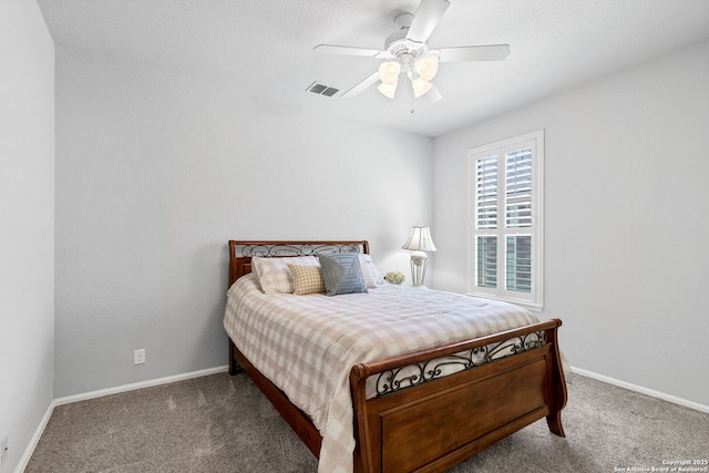 4602 Fort Boggy, San Antonio, TX 78253 - bedroom featuring carpet flooring, baseboards, and a ceiling fan