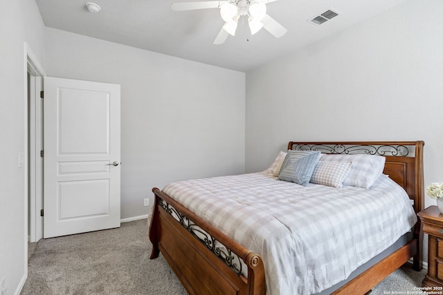 4602 Fort Boggy, San Antonio, TX 78253 - carpeted bedroom featuring baseboards and a ceiling fan
