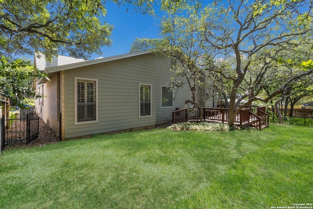 5919 Cedar Path, San Antonio, TX 78249 - back of house featuring a chimney and a wooden deck
