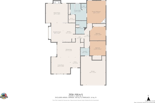5919 Cedar Path, San Antonio, TX 78249 - floor plan / room layout