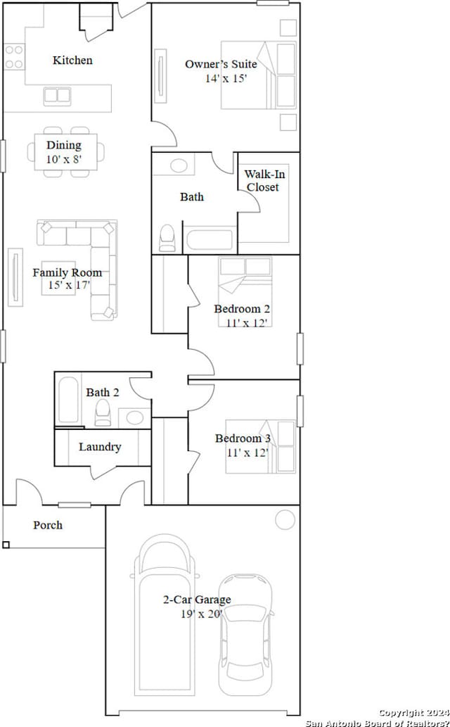 3553 Glade Crk, San Antonio, TX 78245