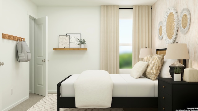 3903 Millbrook Way, San Antonio, TX 78245 - carpeted bedroom featuring baseboards and multiple windows