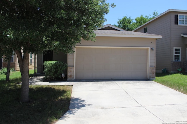 482 Walnut, Selma, TX 78154 - view of front of house with concrete driveway and a garage