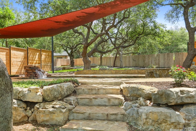 927 Scenic Stroll, San Antonio, TX 78260 - view of fenced backyard