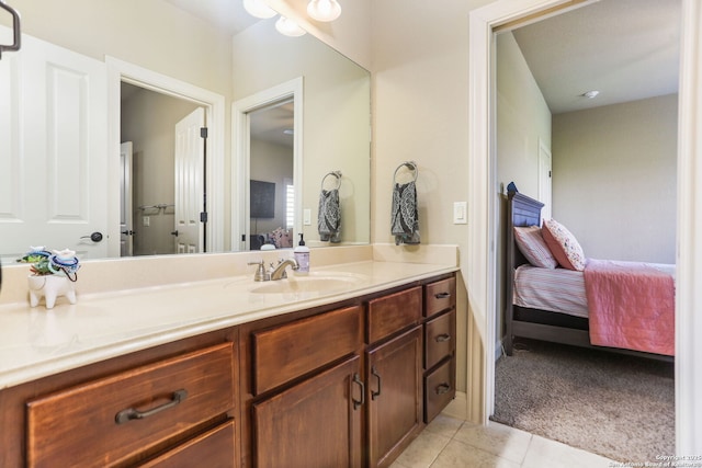 927 Scenic Stroll, San Antonio, TX 78260 - ensuite bathroom featuring tile patterned floors and vanity