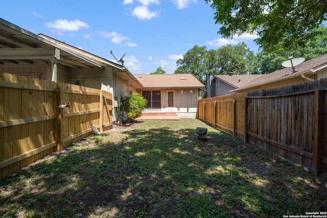 12138 W Lemon Blossom, San Antonio, TX 78247 - view of yard