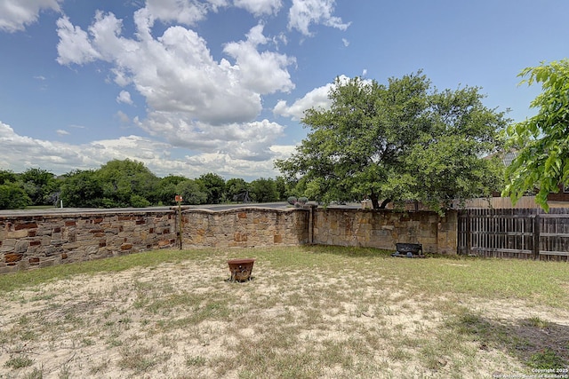 6139 Diego Ln, San Antonio, TX 78253 - view of yard with fence