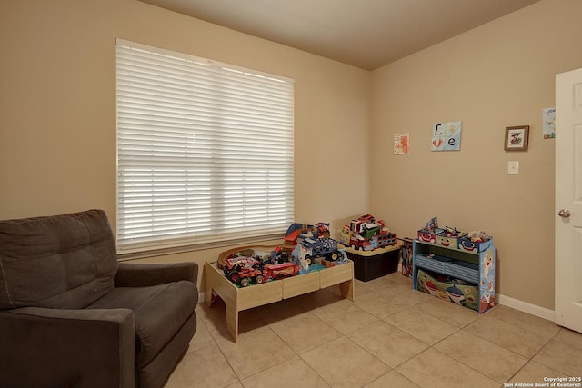 6139 Diego Ln, San Antonio, TX 78253 - rec room featuring light tile patterned floors and baseboards